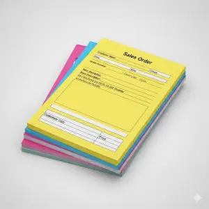 sales order pads with carbonless copy