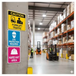 Warehouse Safety Signs
